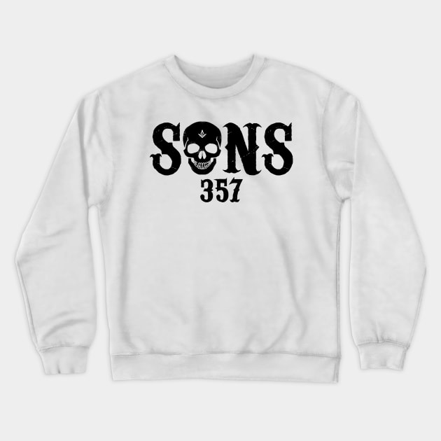 Sons of 357, risen dead, masonic Crewneck Sweatshirt by hclara23